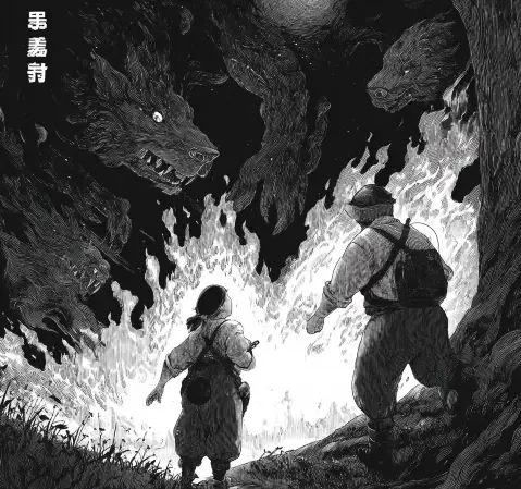 漫画封面墙翻阅氛围主视觉，多部作品封面并排展示
